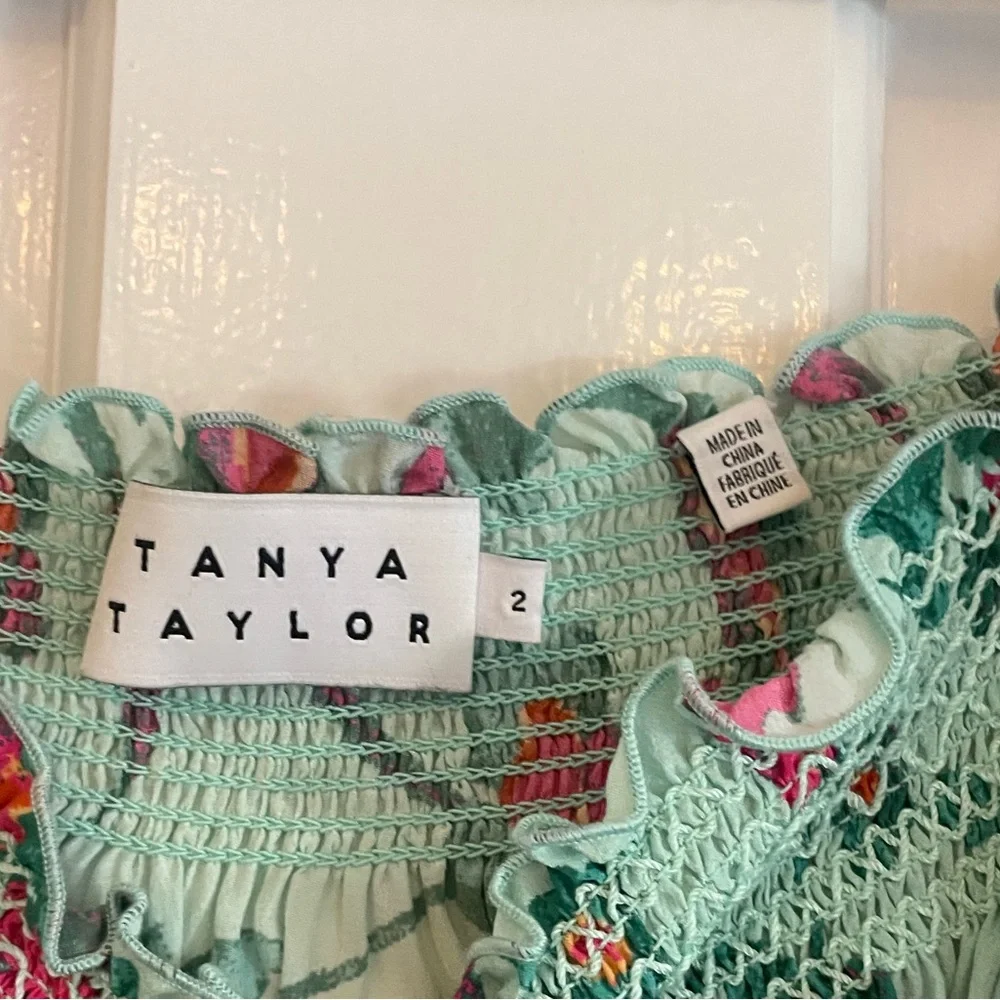 Tanya Taylor Size 2 Floral Dress - Picture 2 of 8